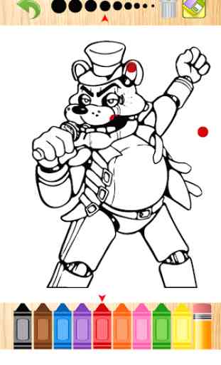 Five Nights Coloring Book 4