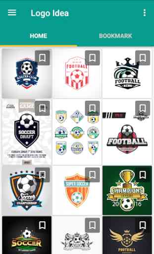 Football Logo Idea Designs 3