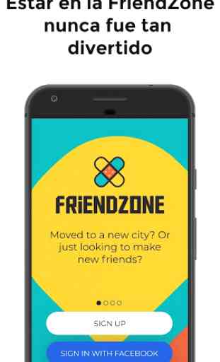 FriendZone - Hacer amigos según tus intereses. 2