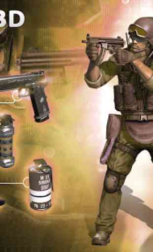Gun War 3D - Call of Modern Sniper Elite Strike 2