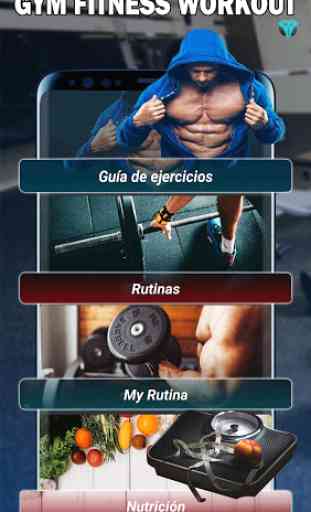 Gym Fitness & Workout : Entrenador Personal 1