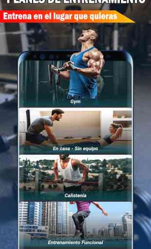 Gym Fitness & Workout : Entrenador Personal 2