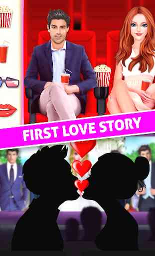 High School First Romance Love Story - Girl Games 4