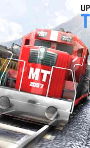 Hill Train simulator 2019 - Train Games 4