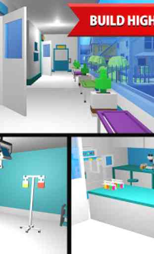 hospital arte: edificio doctor simulador juegos 3D 3