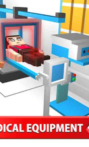 hospital arte: edificio doctor simulador juegos 3D 4