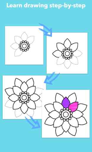 How To Draw Flowers 3