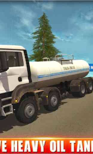 Petrolero Camión Juegos : Euro Camión Simulador 3D 1