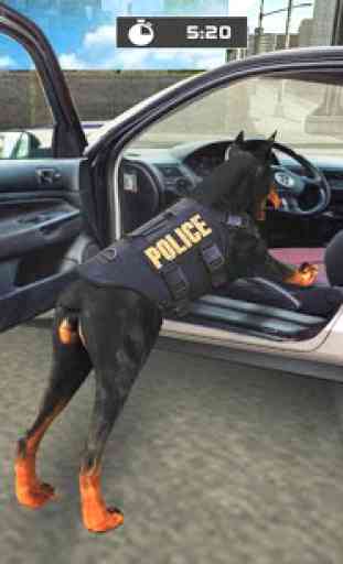 Police dog hero crime city cop k9 dog simulator 3D 1