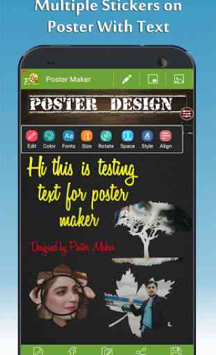 Poster Maker - Fancy Text and Photo Art 4