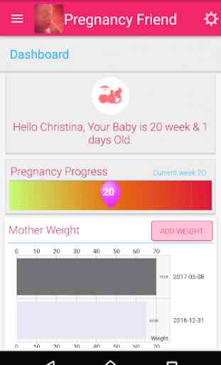 Pregnancy Friend App 1