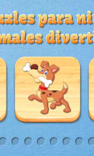Puzzle para niños y juegos de sonidos de animales 1