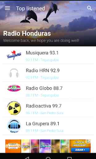 Radios de Honduras en vivo 1