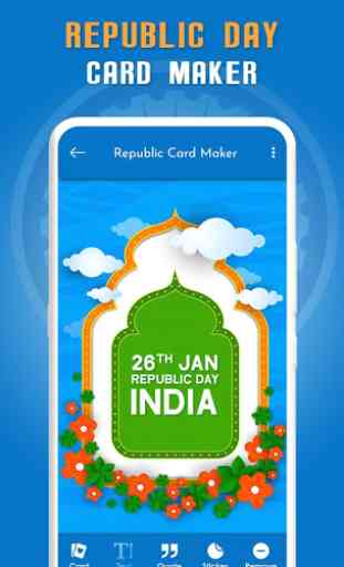 Republic Day Greetings Card Maker 2020 3