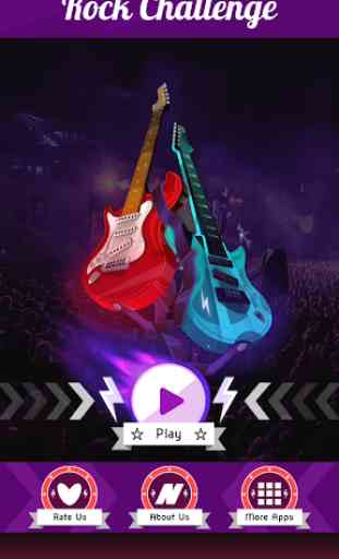Rock Challenge: juego de guitarra eléctrica 4
