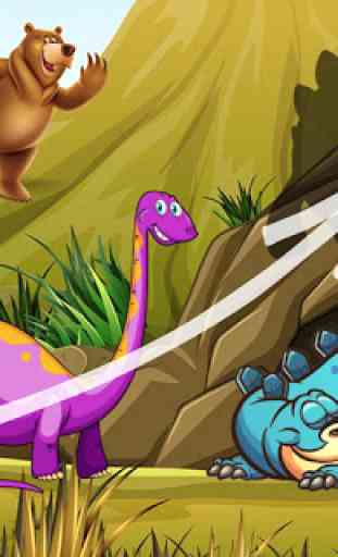 Rompecabezas de niños para educación - Dinosaurio 4
