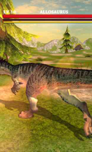 Simulador de Allosaurus : Dinosaur Survival Battle 3