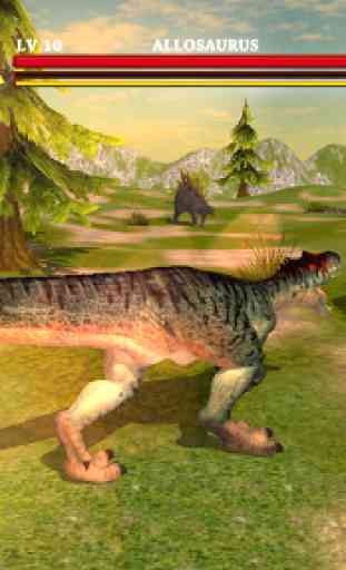 Simulador de Allosaurus : Dinosaur Survival Battle 4