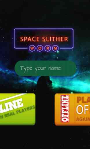 Space Slither Worm Online 1