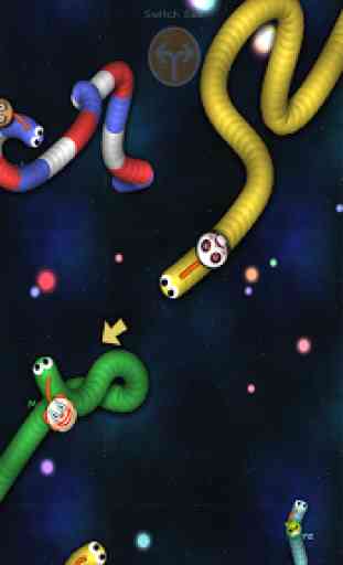 Space Slither Worm Online 2