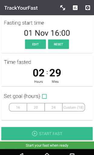 Track Your Fast - Intermittent Fasting Timer 1