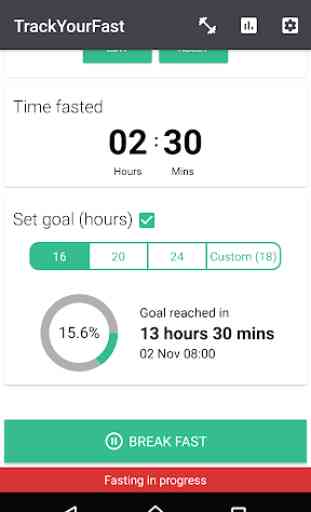 Track Your Fast - Intermittent Fasting Timer 2