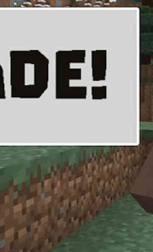 Trade mods for Minecraft PE 2