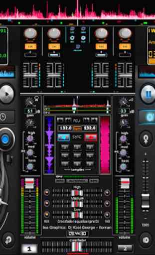 Turntable DJ Mixer 3
