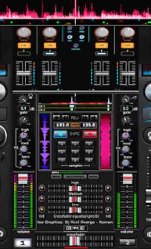 Turntable DJ Mixer 4