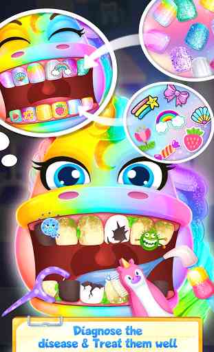 Unicorn Dentist - Rainbow Pony Beauty Salon 4