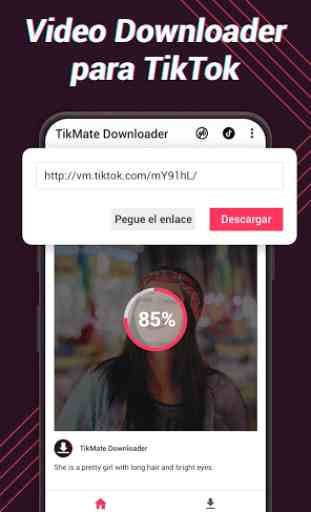Video Downloader para TikTok - Sin marca de agua 1