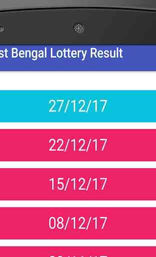 West Bengal Lottery Results 2