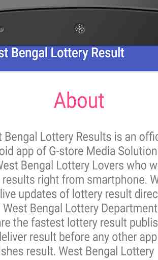 West Bengal Lottery Results 4