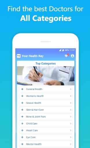 Your Health-Key: Online Doctor Consultation App 3