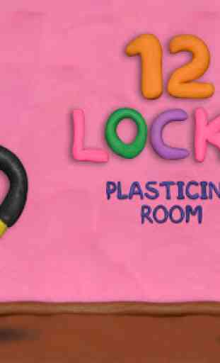 12 LOCKS: Plasticine room 1