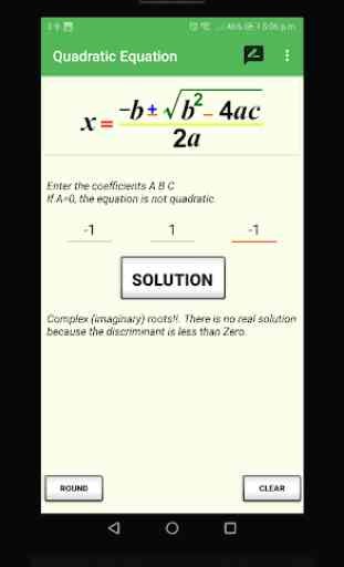 2019 Quadratic Equation Solver 4