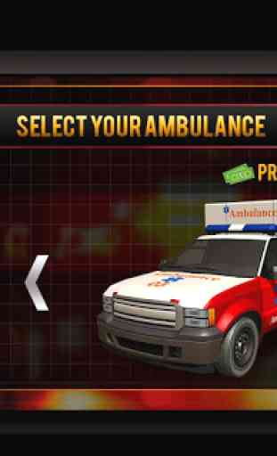 911 Ambulance City Rescue: Juego de conducción de 3
