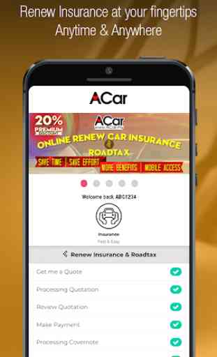 ACar - Online Renew Insurance & Roadtax 1