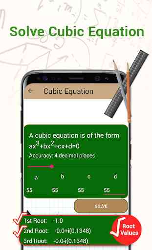 Algebraic & Linear Equation Solver - Value Finder 2