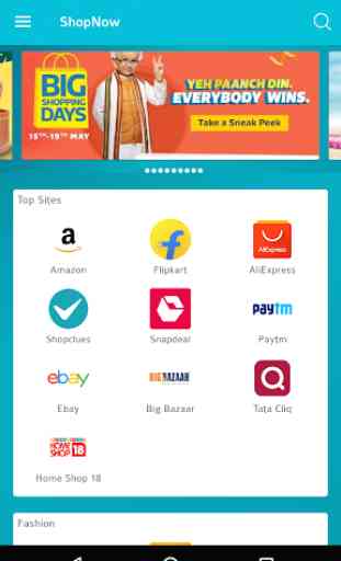 All in one shopping app - ShopNow 1