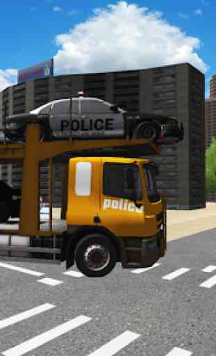 Amazing Police Games Car Games Transport Truck 4
