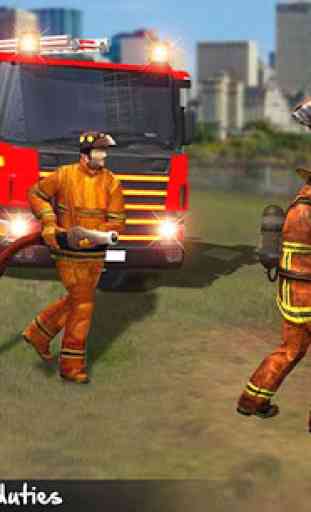 Americana bombero escuela: formación héroe rescate 1