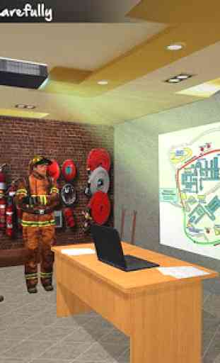 Americana bombero escuela: formación héroe rescate 3