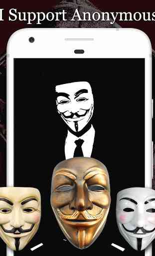 Anonymous Máscara Foto Editor 2