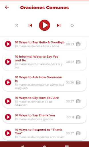 Aprende Inglés - Practica escuchar y hablar 2