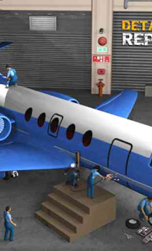 avión Mecánico Taller Garaje Simulador 2018 3