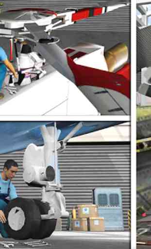 avión Mecánico Taller Garaje Simulador 2018 4