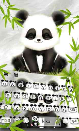 Baby Panda Tema de teclado 1