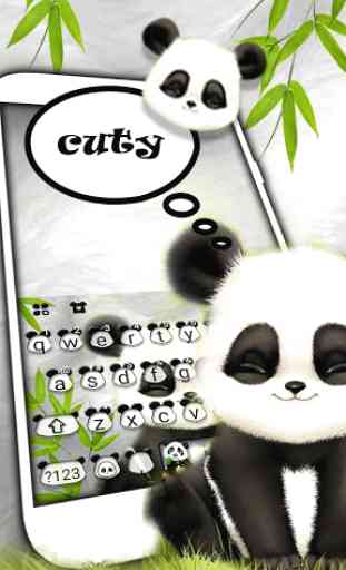 Baby Panda Tema de teclado 2
