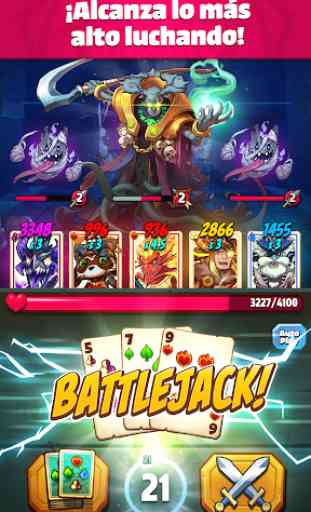 Battlejack: Blackjack y RPG 2